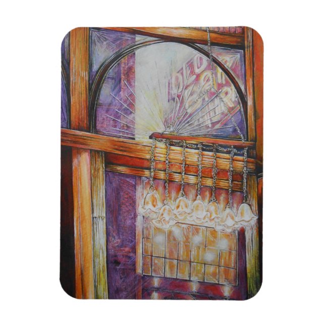 We Are All Moths Flying Around the Same Light. Magnet (Vertical)