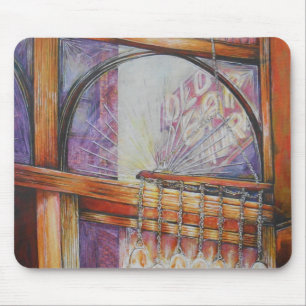 We Are All Moths Flying Around the Same Light. Mouse Pad