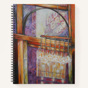 We Are All Moths Flying Around the Same Light Notebook