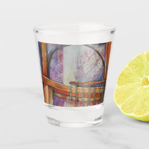 We Are All Moths Flying Around the Same Light. Shot Glass