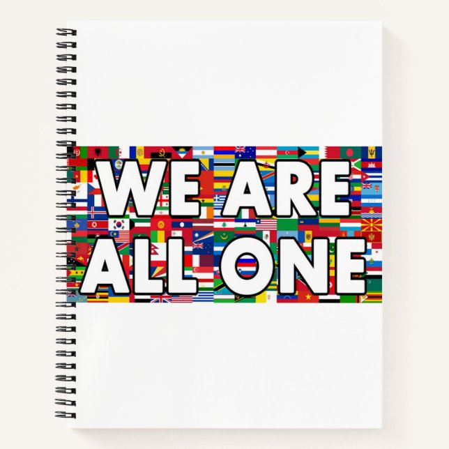 We Are All One Notebook (Front)