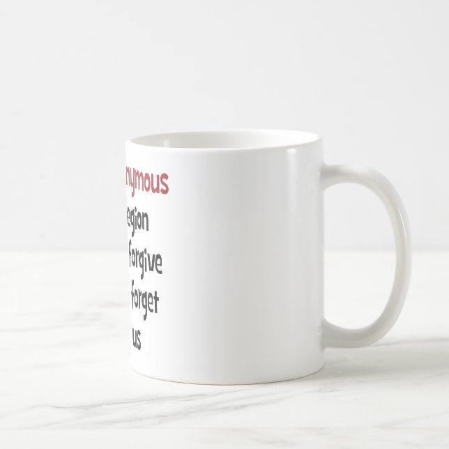 We Are Anonymous Coffee Mug (Right)