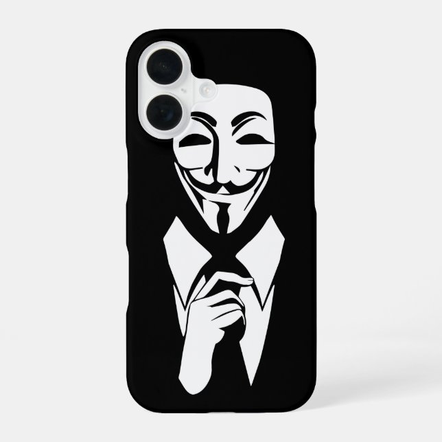 We are anonymous iPhone 16 case (Back)