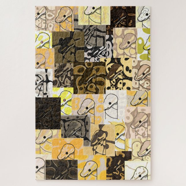 we are bouman ball python jigsaw puzzle (Vertical)
