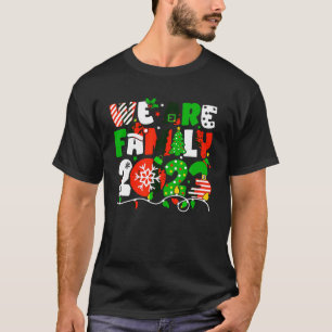 We Are Family 2023 Christmas Tree Santa Pjs Group T-Shirt