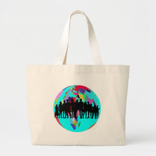 WE ARE FAMILY LARGE TOTE BAG