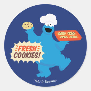 We Are Foodies Fresh Cookies! Classic Round Sticker