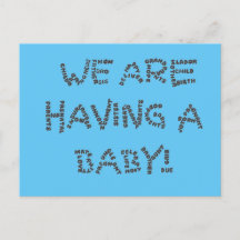 We Are Having a Baby