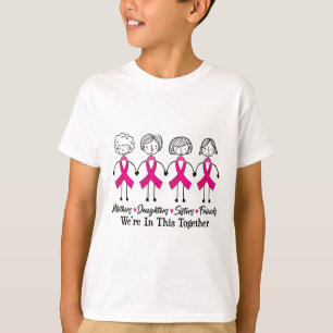 We Are In Together Family Friends Breast Cancer Aw T-Shirt