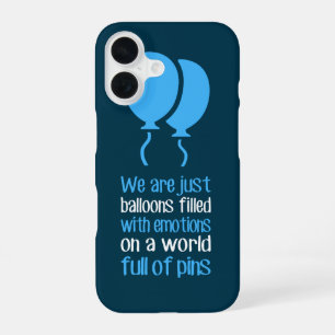 We are just balloons iPhone 16 case