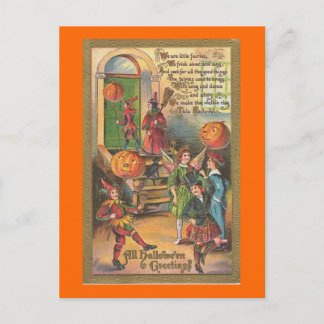 We Are Little Fairies Postcard