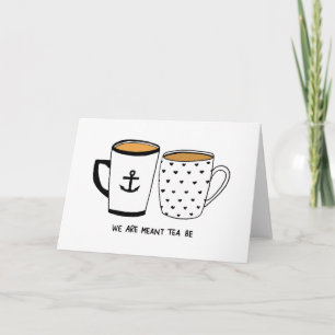 We are Meant Tea Be Holiday Card
