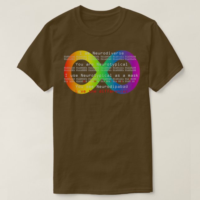 We are neurodiverse T-Shirt (Design Front)