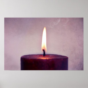 ~We are no more than candles burning in the wind~ Poster