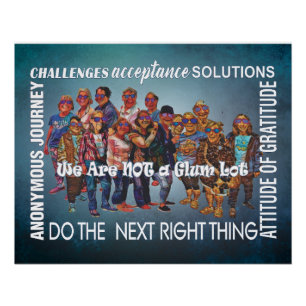 we are not a glum lot slogans poster 26sat-c