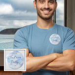We Are On Cloud Nine Blue Boy Baby Shower Daddy 6 Cm Round Badge<br><div class="desc">Welcome to our "We Are On Cloud Nine Blue Boy Baby Shower" collection, where every piece is designed to elevate your celebration of the imminent arrival of your little one. This collection captures the essence of joy and anticipation with its dreamy, whimsical theme. Imagine floating amidst serene blue skies adorned...</div>