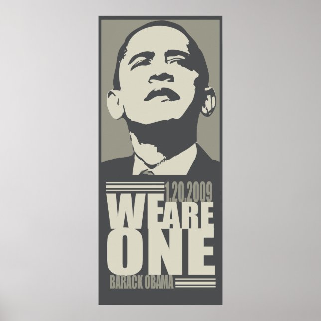 We Are One Poster (Front)
