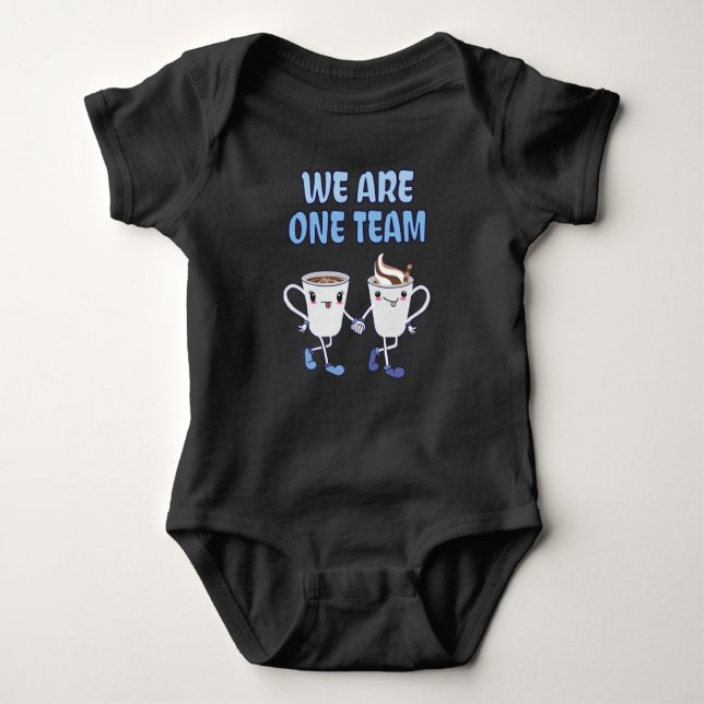 We are one Team Baby Bodysuit (Front)