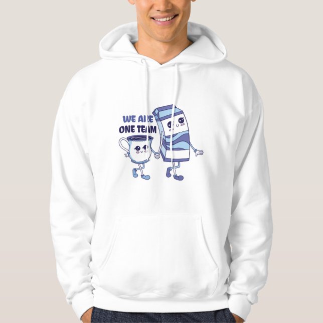 We are one Team Hoodie (Front)