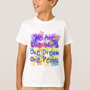 We Are One World T-Shirt