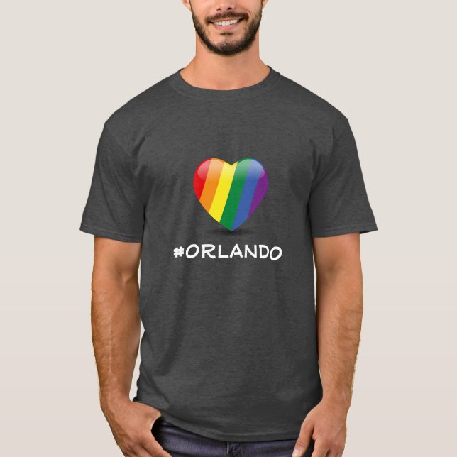 We Are Orlando Strong Awareness T-Shirt (Front)