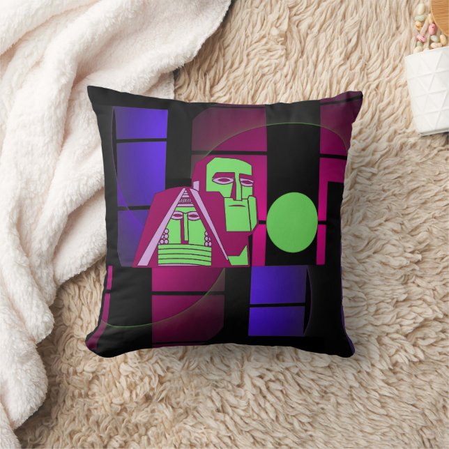 We are our mountains Throw Pillow (Blanket)