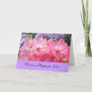 We are so Happy for You! Greeting Cards Rhodies