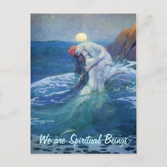 We are Spiritual postcard (Front)