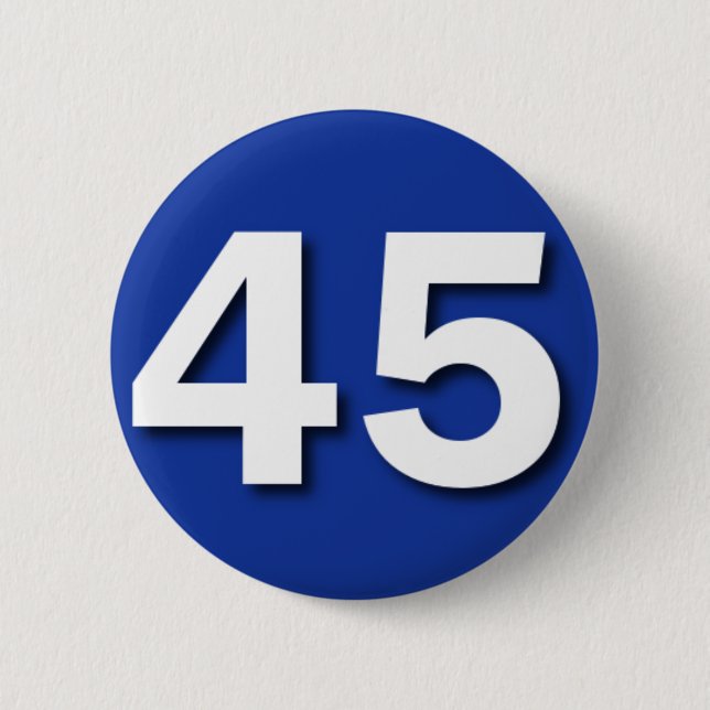 We Are The 45% Badge (Scotland Indyref) (Front)