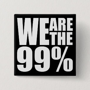 We Are the 99% Button