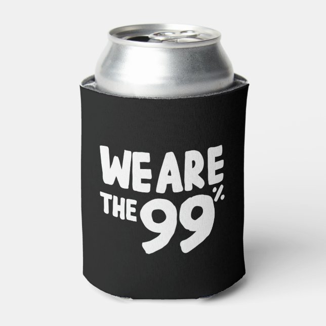 We Are the 99% Can Cooler (Can Front)