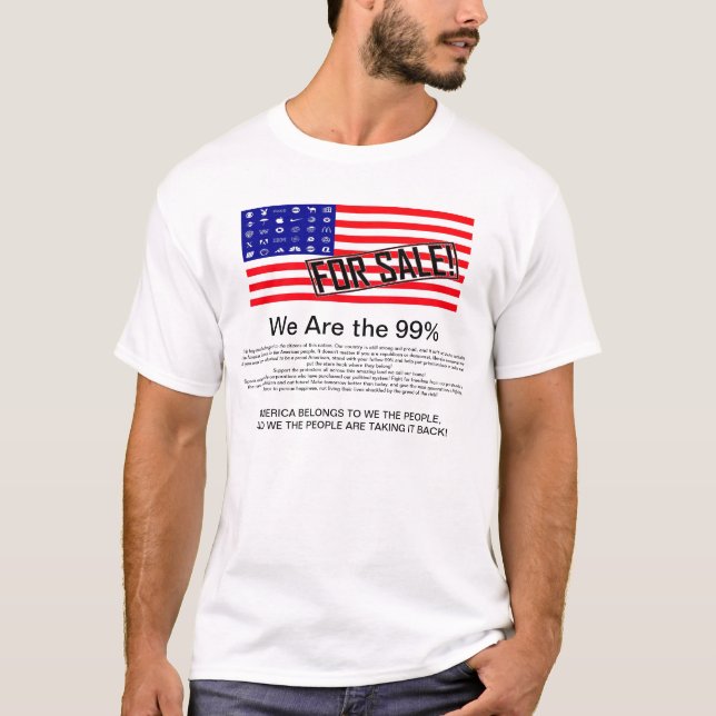 We Are the 99% T-Shirt (Front)
