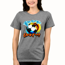 We Are The Champions Soccer Ball Graphic