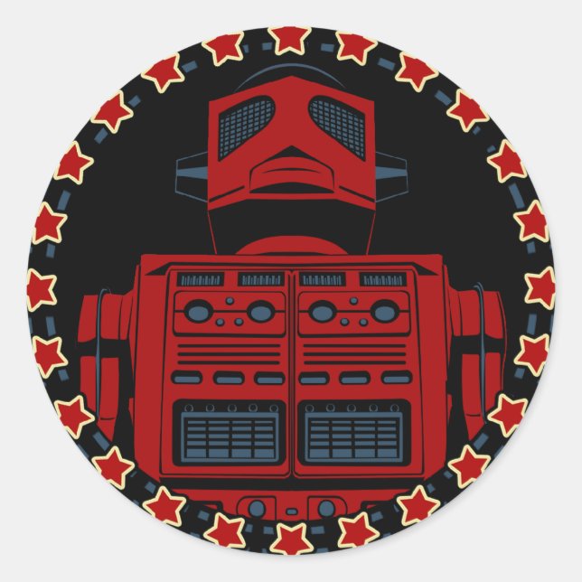 We Are The Future Classic Round Sticker (Front)