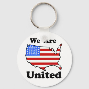 We Are United Keychain