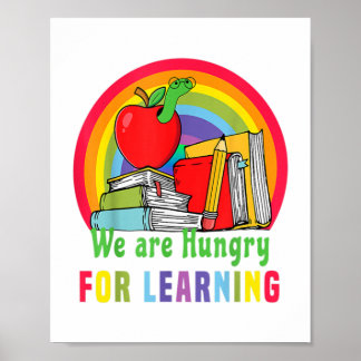 We Are Very Hungry Caterpillar Teacher For Learnin Poster