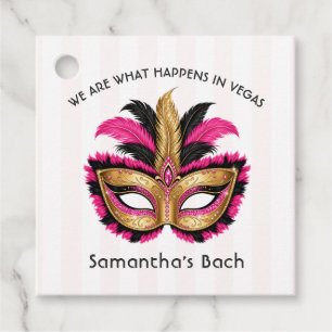 We Are What Happens in Vegas Bachelorette Favour Tags