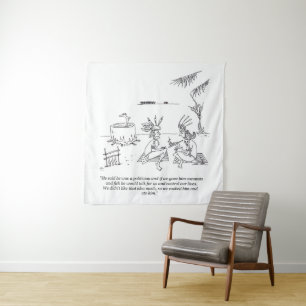 We Ate Him tapestry