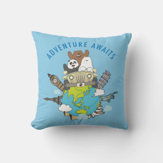 We Bare Bears - Adventure Awaits Cushion