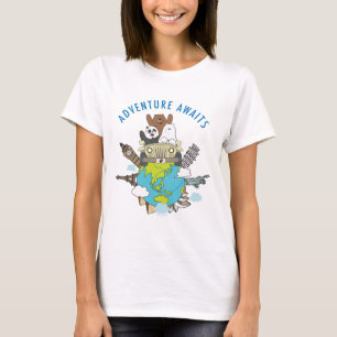 We Bare Bears - Adventure Awaits T-Shirt