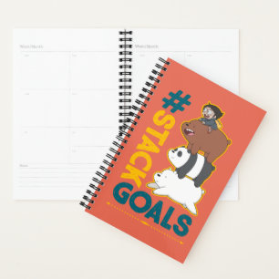 We Bare Bears and Chloe - #StackGoals Planner
