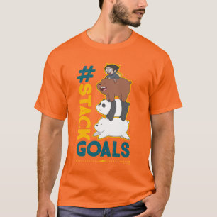 We Bare Bears and Chloe - #StackGoals T-Shirt