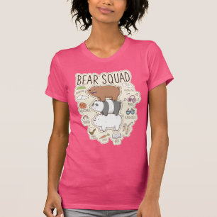 We Bare Bears - Bear Squad Journal Graphic T-Shirt