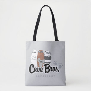 We Bare Bears - Cave Bros. Represent Tote Bag