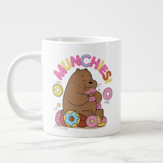 We Bare Bears - Grizz Donut Munchies! Large Coffee Mug
