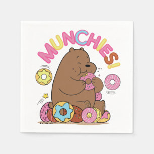 We Bare Bears - Grizz Donut Munchies! Napkin