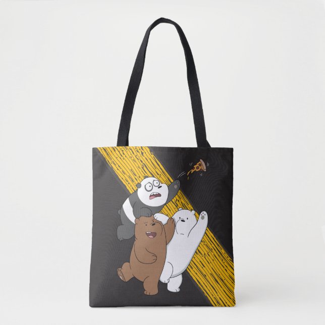 We Bare Bears - Last Pizza Slice Tote Bag (Front)