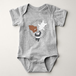 We Bare Bears - #SquadGoals Baby Bodysuit