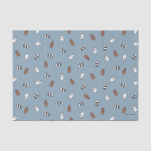 We Bare Bears - Sunglass Bears Pattern Tissue Paper