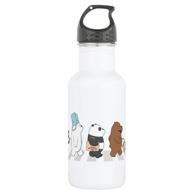 We Bare Bears - Tote Life! 532 Ml Water Bottle (Front)